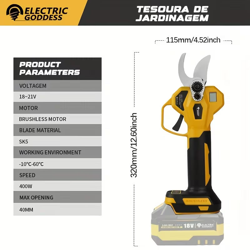 Sécateur Électrique Sans Fil