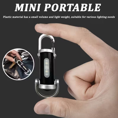 Mini Lampe de Poche LED Multifonction Rechargeable USB-C