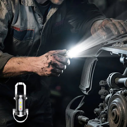 Mini Lampe de Poche LED Multifonction Rechargeable USB-C