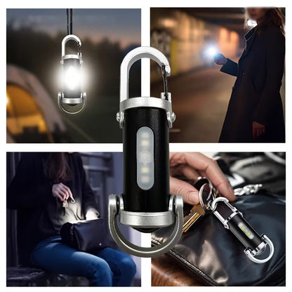 Mini Lampe de Poche LED Multifonction Rechargeable USB-C