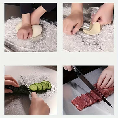 Planche à découper en acier inoxydable épais