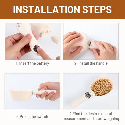 Cuillère à Mesurer Numérique avec Balance de Haute Précision 0,1g &amp; Capacité 800g .