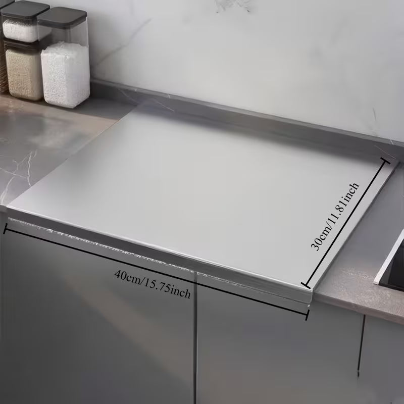 Planche à découper en acier inoxydable épais