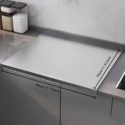 Planche à découper en acier inoxydable épais