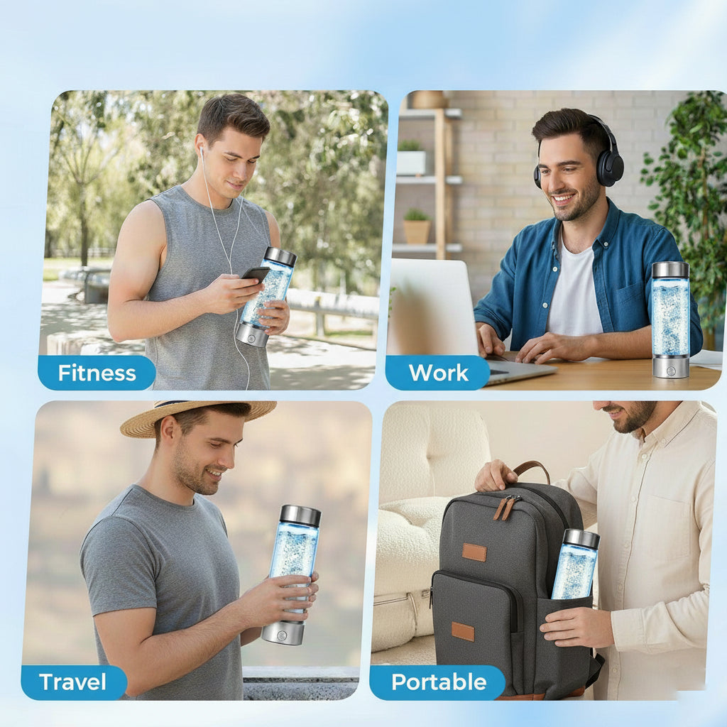 Bouteille D’Eau Hydrogénée Portable Nouvelle Génération