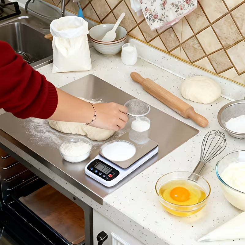 Planche à découper en acier inoxydable épais