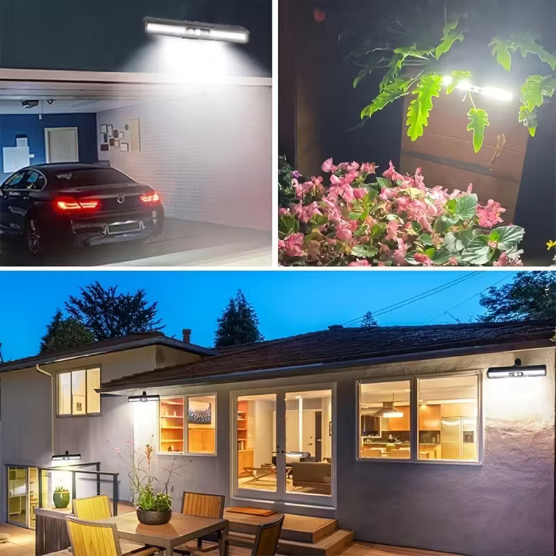 Lampe Solaire à Clip avec Capteur de Mouvement